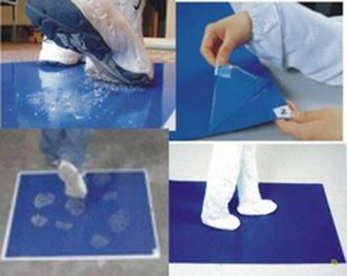 Sticky/Tacky/Adhesive Mat 24 X 36 Blue (Case Of Mats, 30 Sheets
